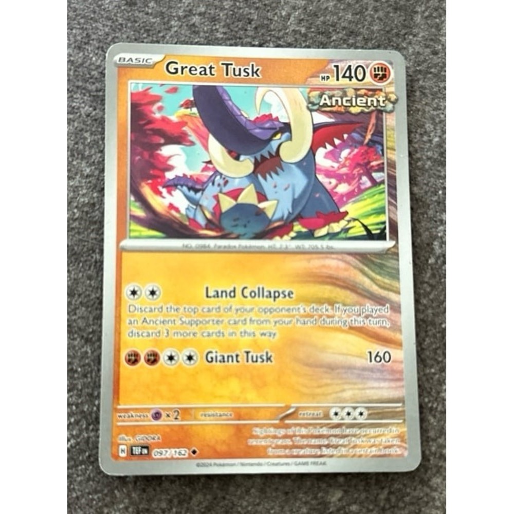 Great Tusk Pokemon Cardā